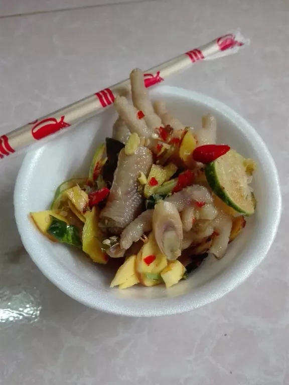 Chicken feet
