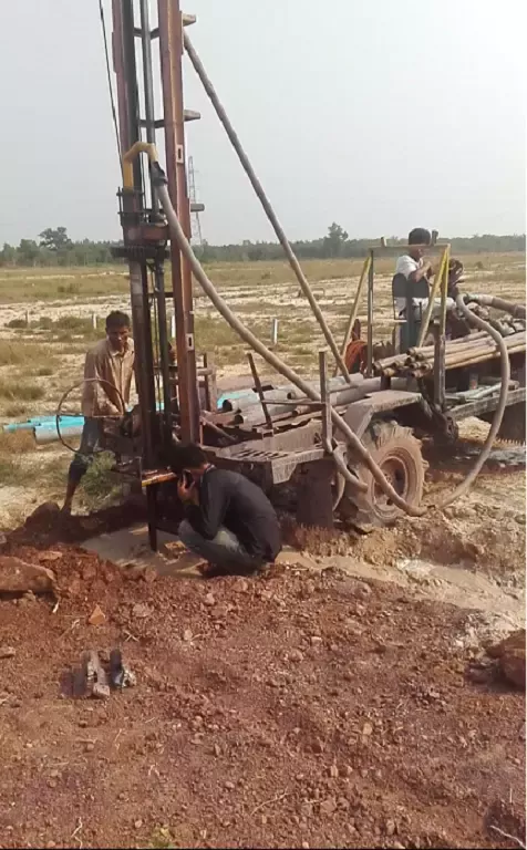 drill a well