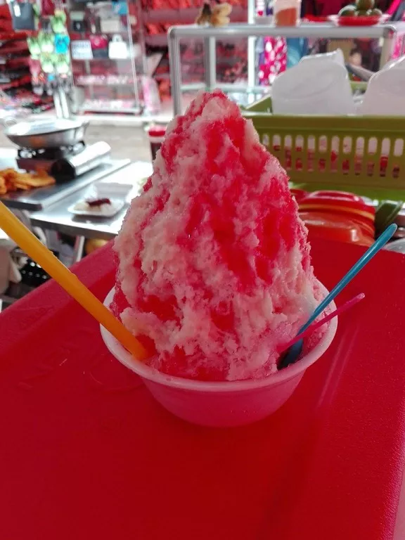 Water ice cream
