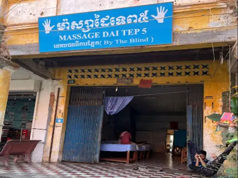 Sehende Hände Massage